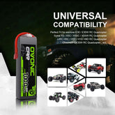 Ovonic 100C 3S1P 7000mAh 11.1V LiPo Battery for RC Car - Deans Plug